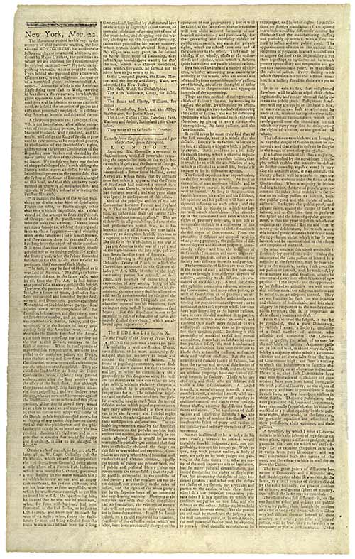 the federalist papers blog